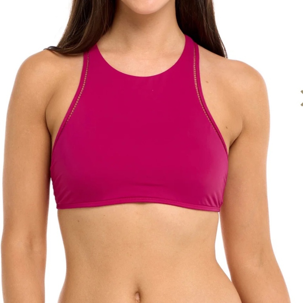 Skye swimwear mildred top- divine raspberryry size large.